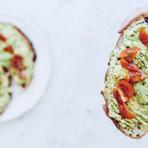 Mini avocado toast