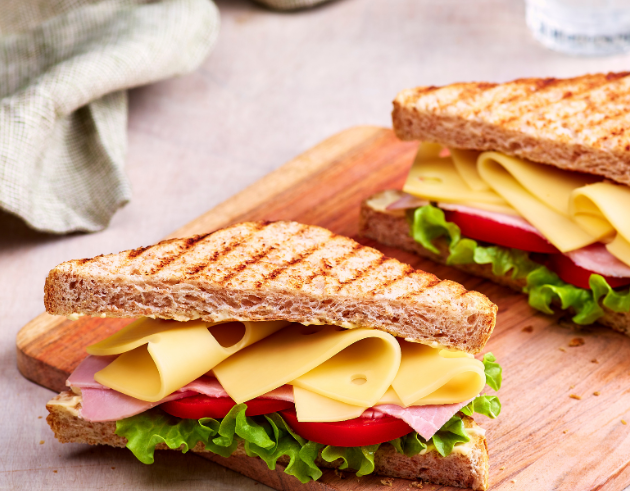 Mini club sandwich jambon