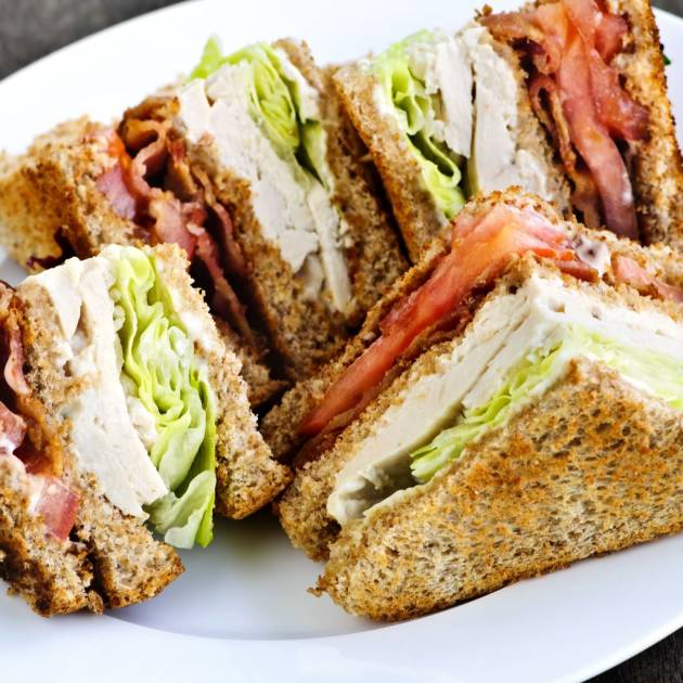 Mini club sandwich poulet