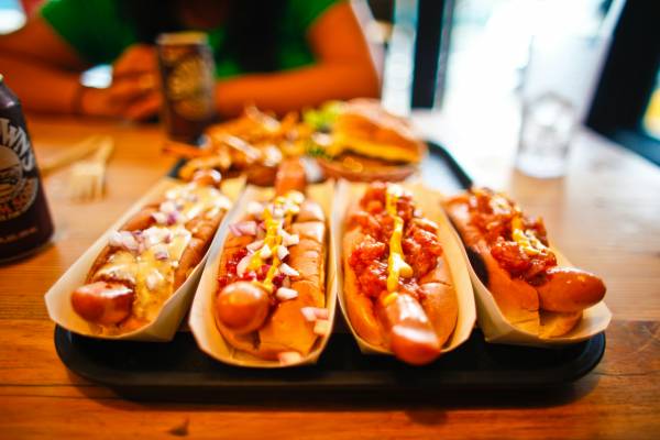 Mini hot dog