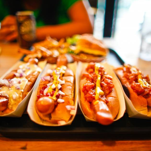 Mini hot dog