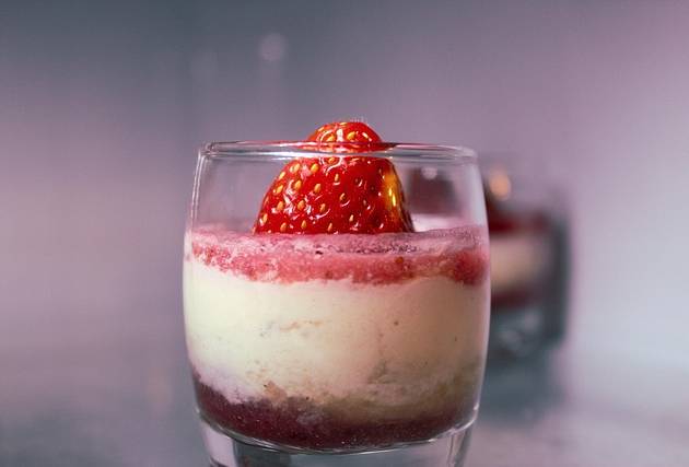 Verrine de ricotta